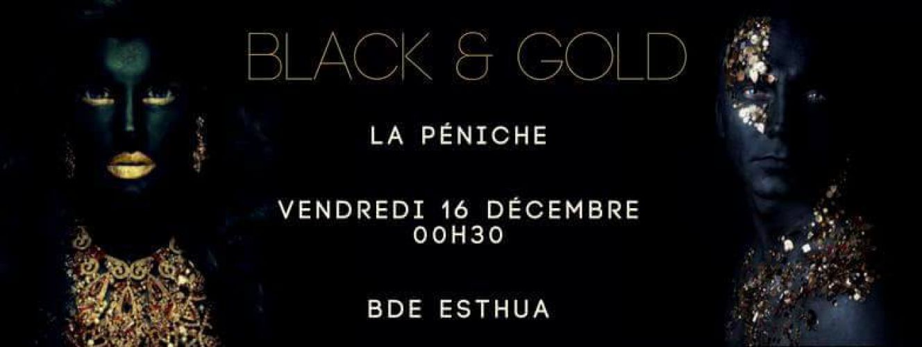 black & gold party