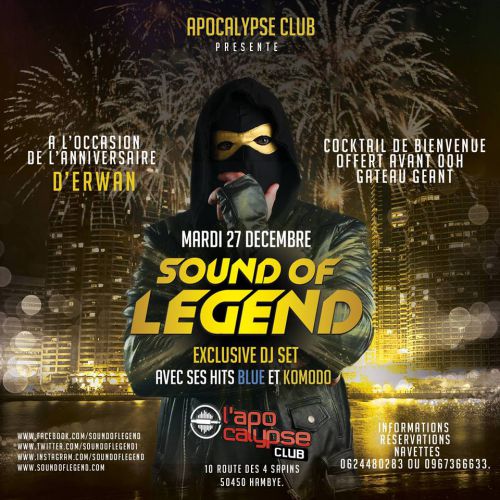 Sound of Legend pour l’anniversaire d’Erwan