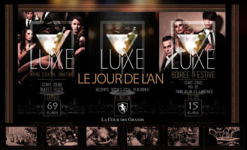 Le Jour de l’An LUXE – Réveillon