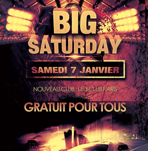 BIG SATURDAY (GRATUIT POUR TOUS) – CLUB DEMENTIEL