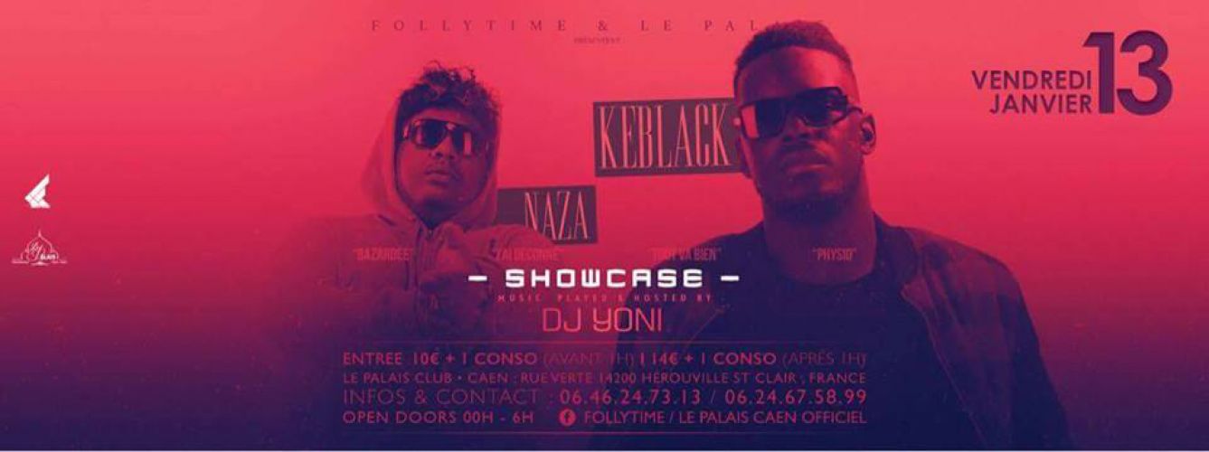 ★ Keblack & Naza en Showcase★