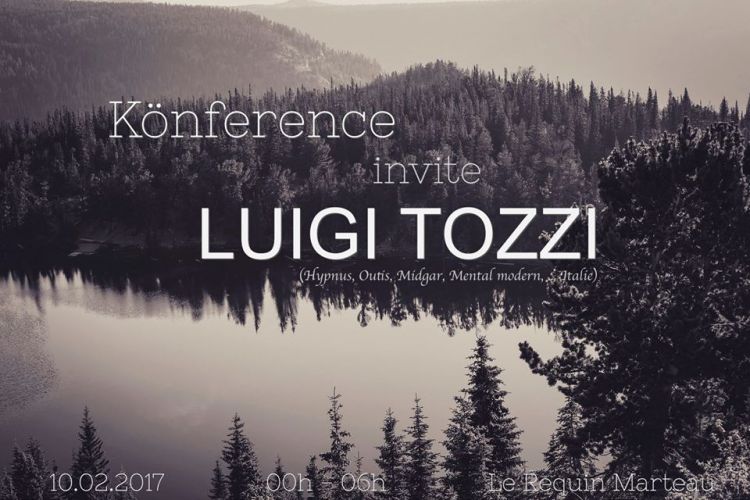 Könference invite : Luigi Tozzi