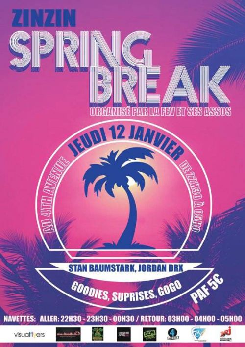 Zinzin Spring Break