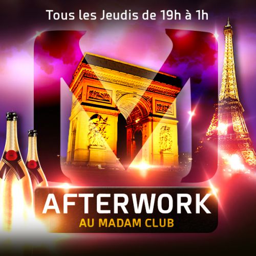 AFTERWORK MOJITO @ MADAM CLUB CHAMPS ELYSEES