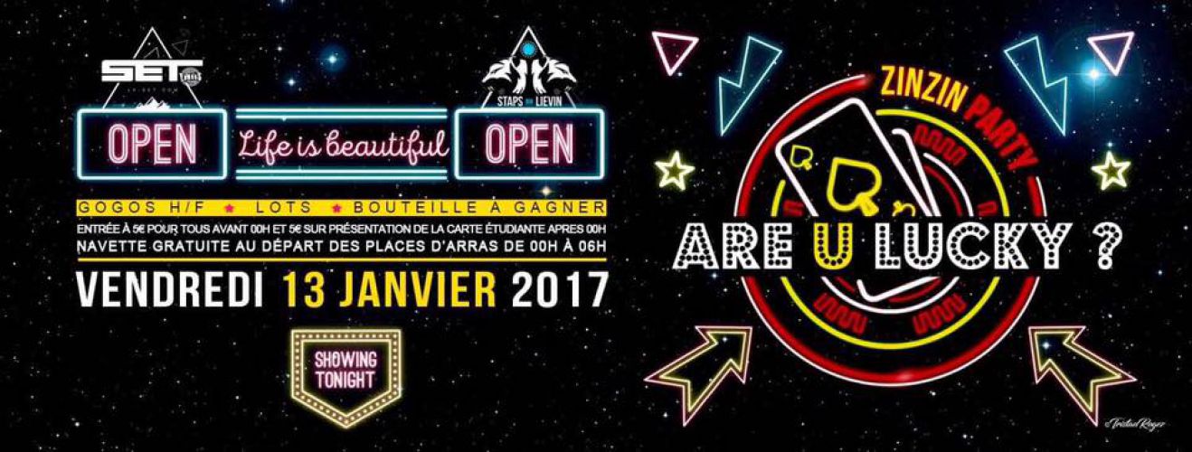 STAPSIENS / STAPSIENNES  Soirée Zinzin