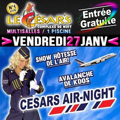 Cesars air night