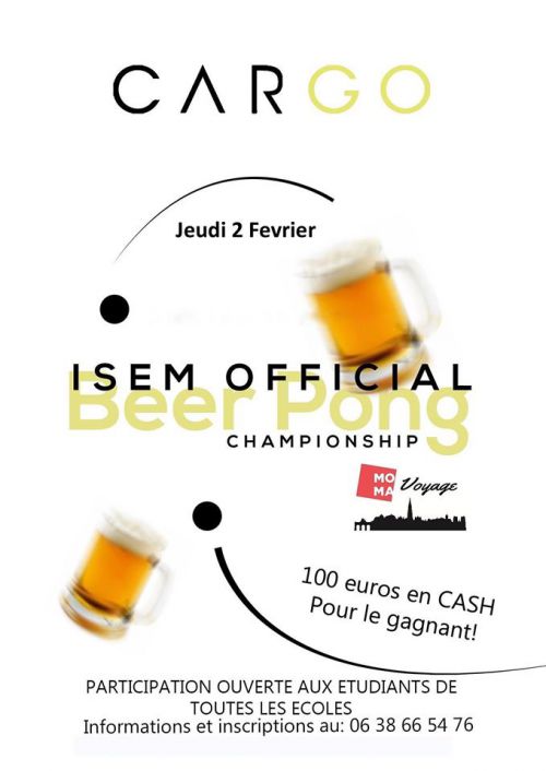 tournoi de Bière Pong