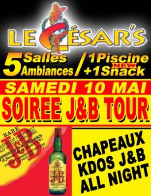 Soirée J&B Tour