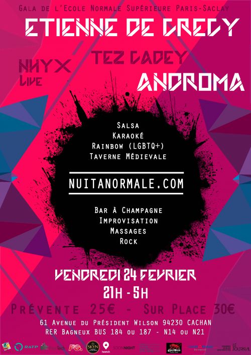 LA Nuit aNormale 2017 – Gala de l’Ens Paris-Saclay