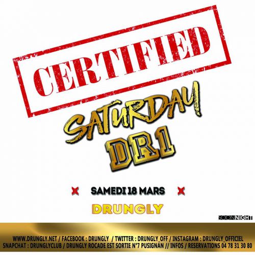 ☆✭☆✭ SATURDAY DR1 ☆✭☆