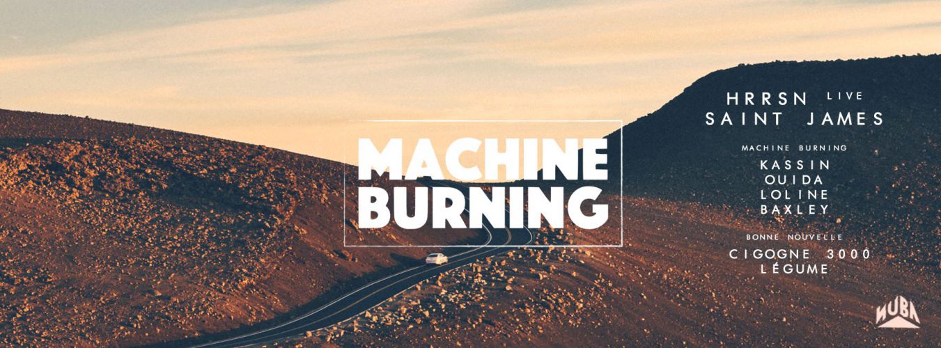Machine Burning Release Party – HRRSN (Live) /Saint James