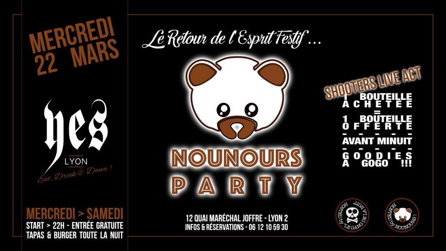 La Nounours Party