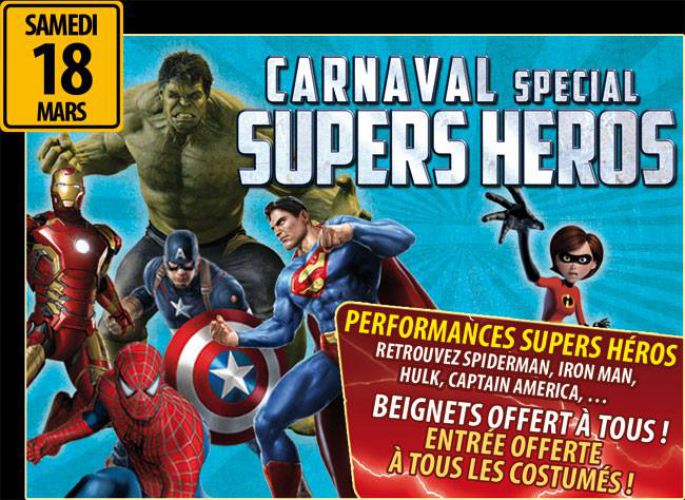 Carnaval spécial super heros