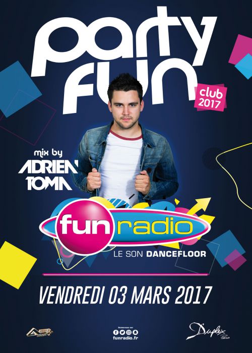 PARTY FUN CLUB 2017 – ADRIEN TOMA LIVE