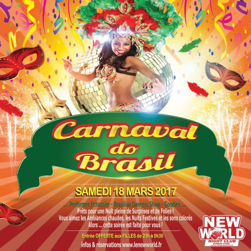 CARNAVAL DO BRASIL @NEW WORLD