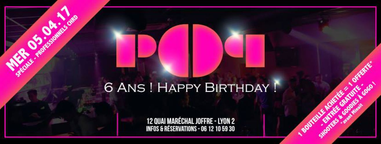 Les 6 ans du Pop – Spéciale Pros CHRD !