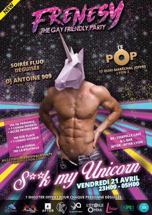 FRENESY THE GAY FRIENDLY PARTY