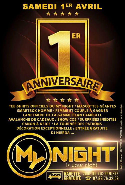 Le My Night Fête ses 1 An