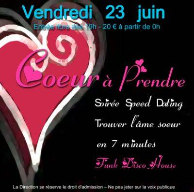 Coeur à Prendre Speed Dating