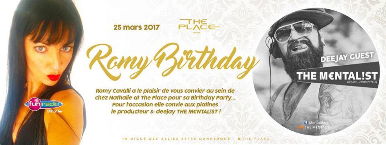The Place présente : Romy Bday with The Mentalist !