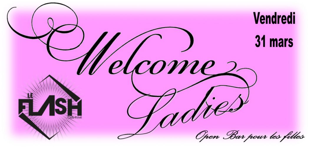 Welcome ladies