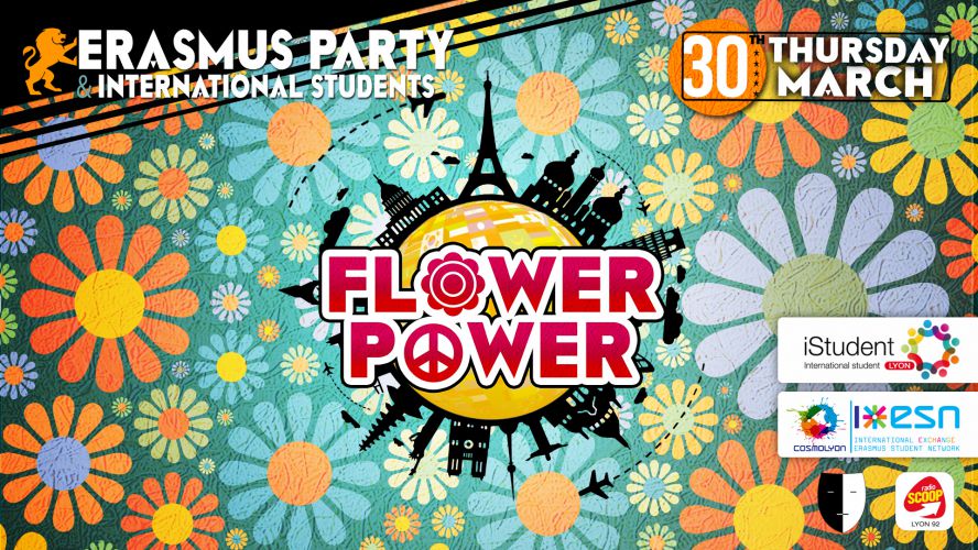 Erasmus Flower Power Party