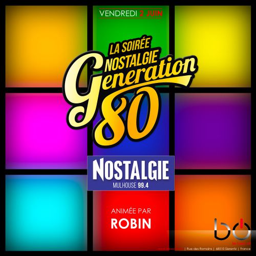 Nostalgie génération 80