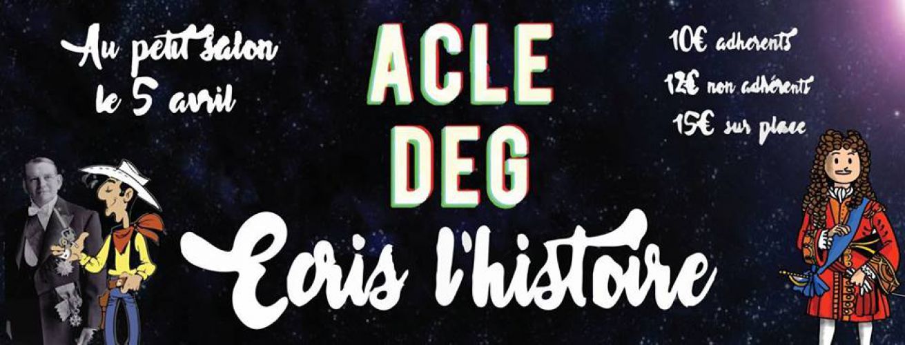 ACLE déguisé – Ecris l’histoire