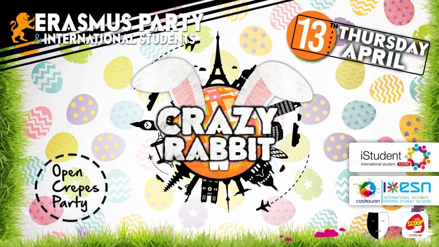 Erasmus Party Crazy Rabbit