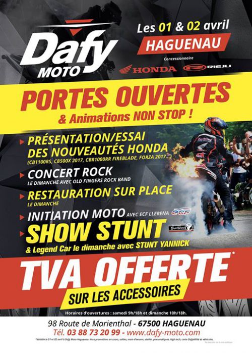 Show Stunt Yannick, Porte ouverte CK MOTOS