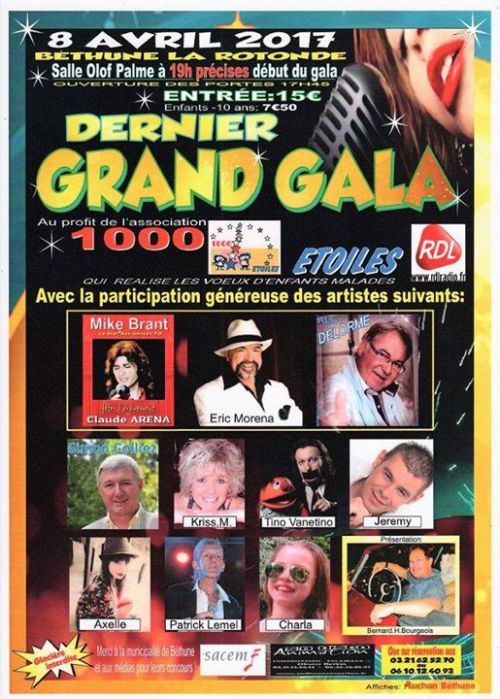 Grand gala de « 1OOO Etoiles »