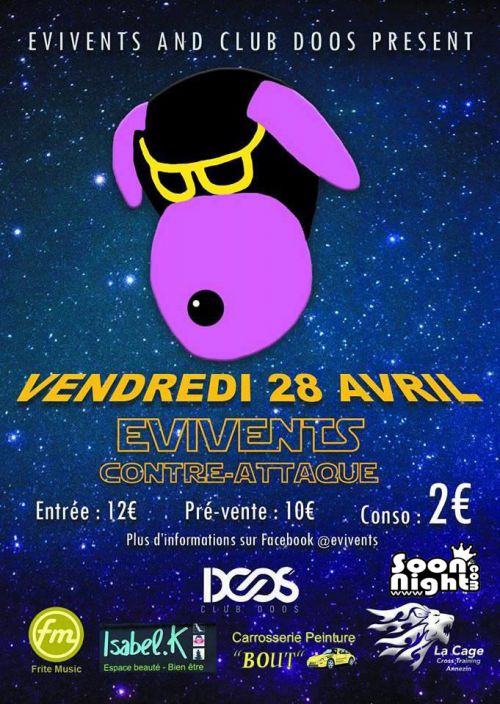 Evivents Contre-Attaque 2€ toutes les conso