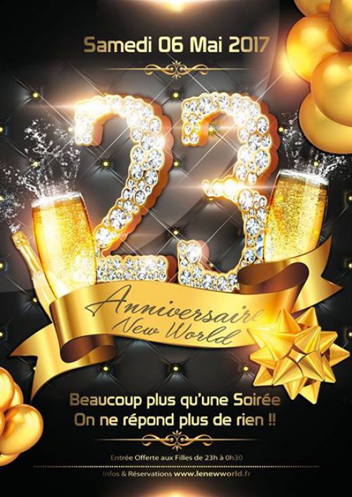 23eme Anniversaire New World