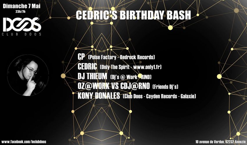 Cedric’s Birthday Bash