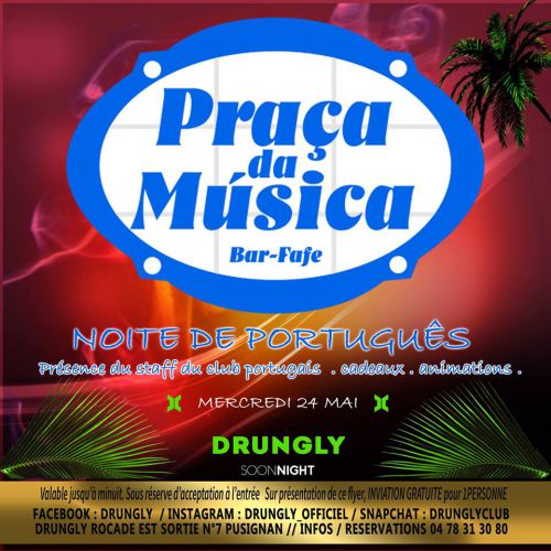 ☆✭☆✭ Noite De Português – Praça Da Musica ☆✭☆