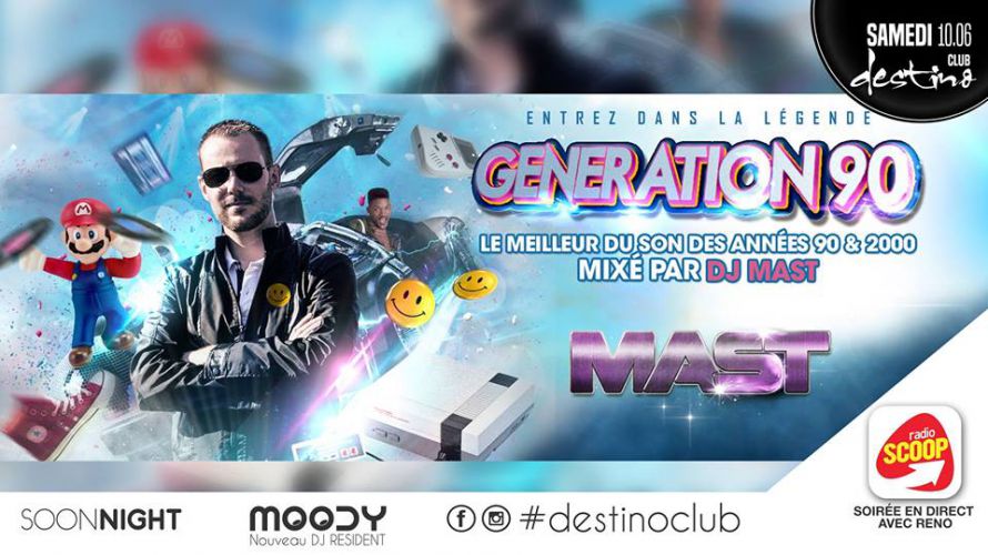 Génération 90 avec DJ MAST