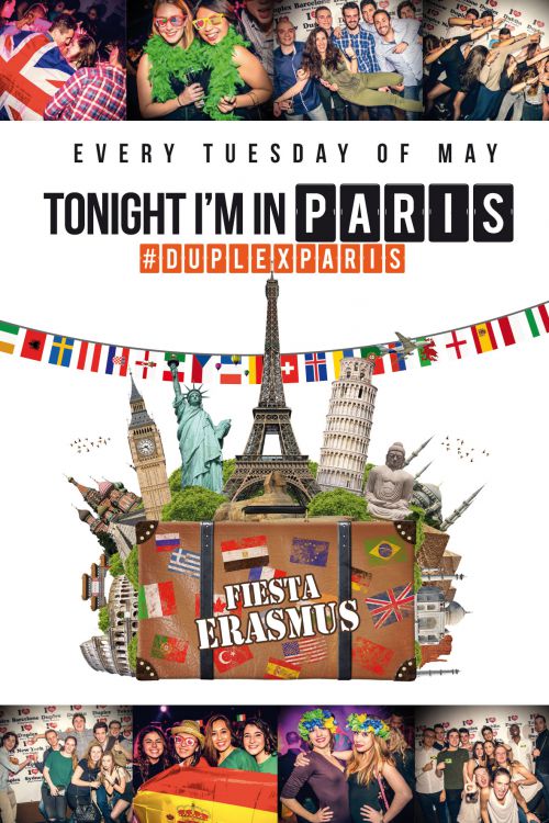 TONIGHT I’M IN PARIS