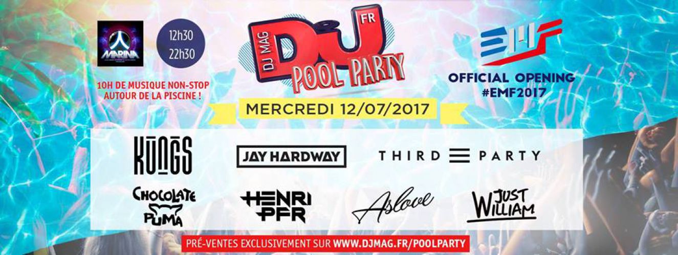DJ Mag Pool Party – Opening Electrobeach Festival 2017