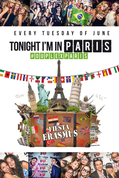 TONIGHT I’M IN PARIS