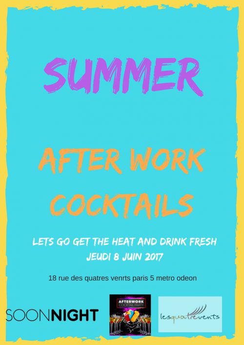 Summer Afterwork cocktail