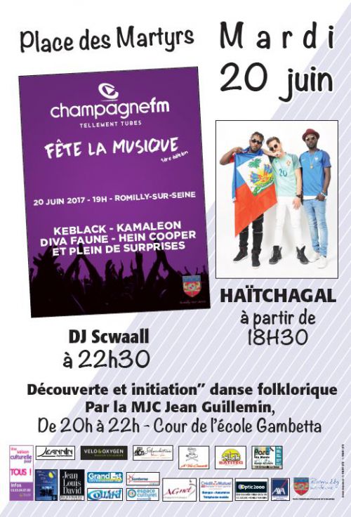 FÊTE DE LA MUSIQUE avec Champagne FM