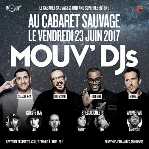 Soirée Mouv’ DJs