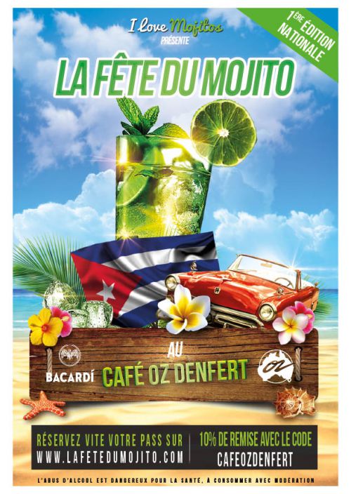 La Fête du Mojito Paris / Café Oz Denfert
