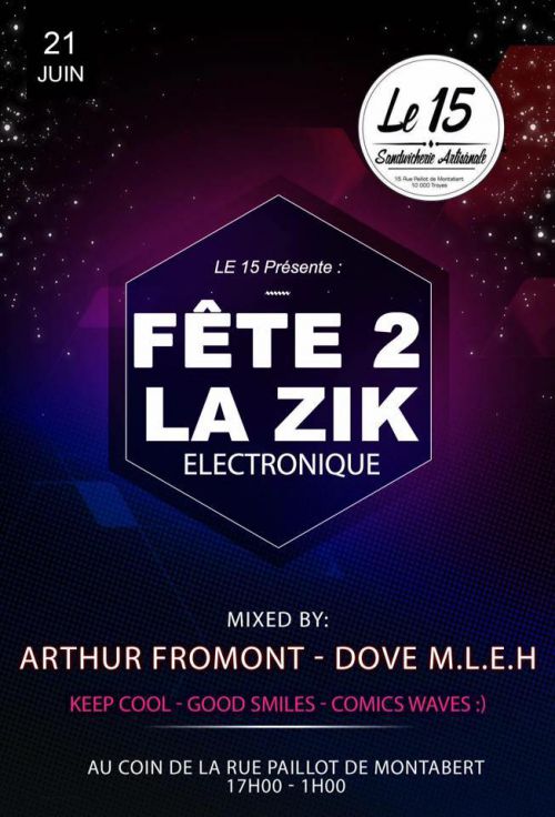 Fete de la Zik au 15