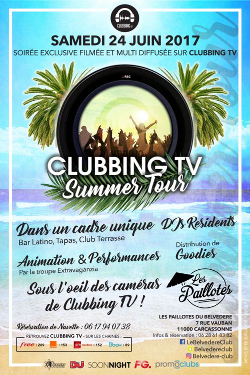 Clubbing TV Summer Tour