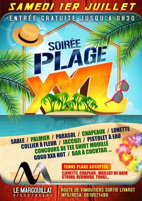 SOIRÉE PLAGE XXL