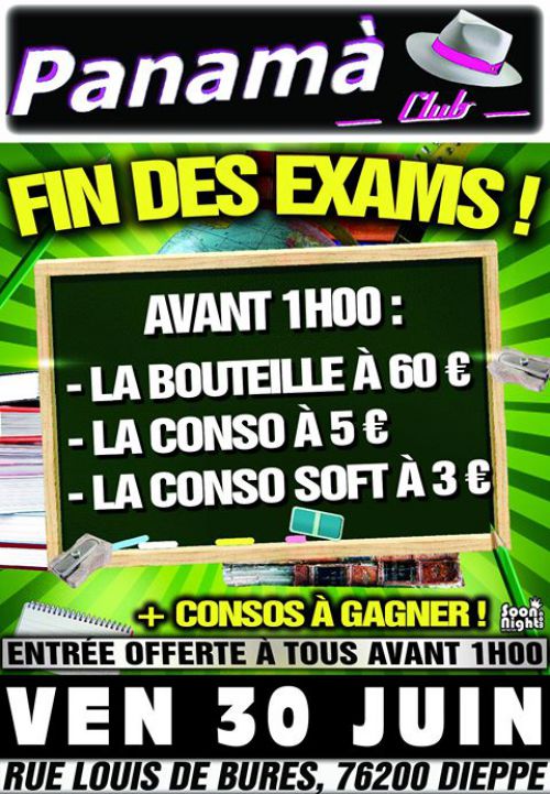 Fin des exams