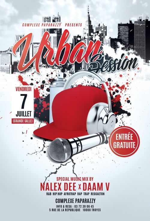 ►► URBAN SESSION ◄◄ Vendredi 7 Juillet