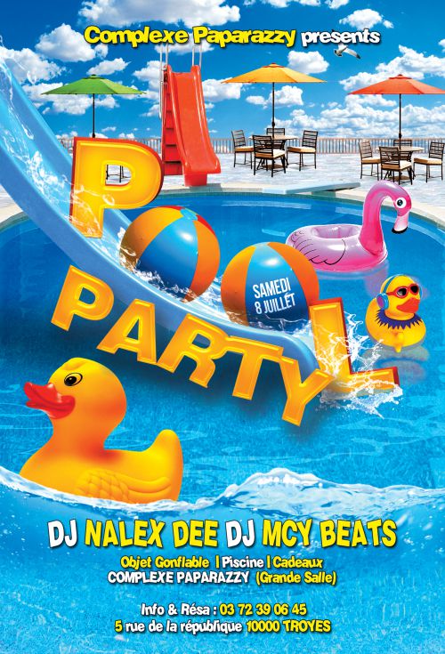 ►► POOL PARTY ◄◄ Samedi 8 Juillet