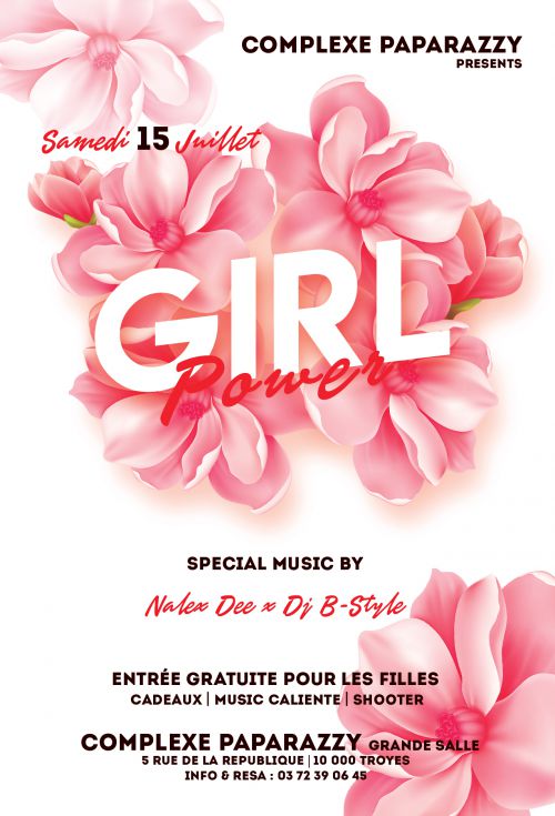 ►► GIRL POWER ◄◄ Samedi 15 Juillet